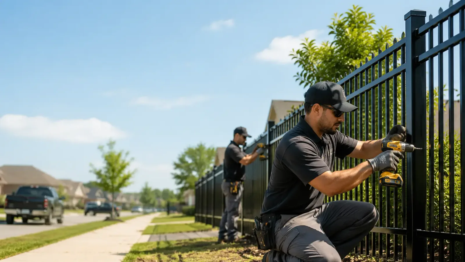 Metal Fence Installation in Sheffield, AL